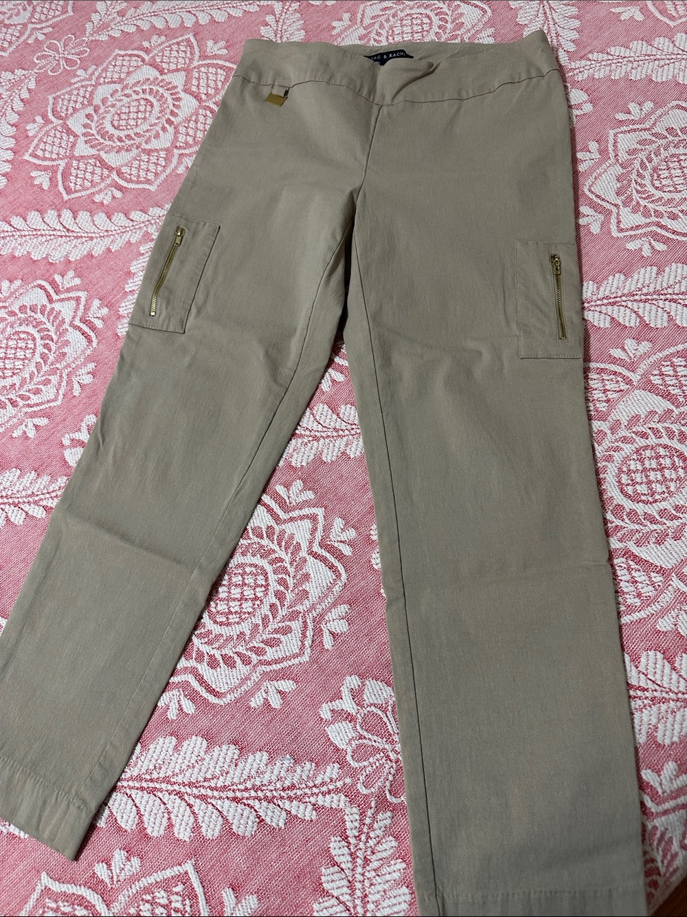 Zac & Rachel Taupe Pull-on pants Size 10